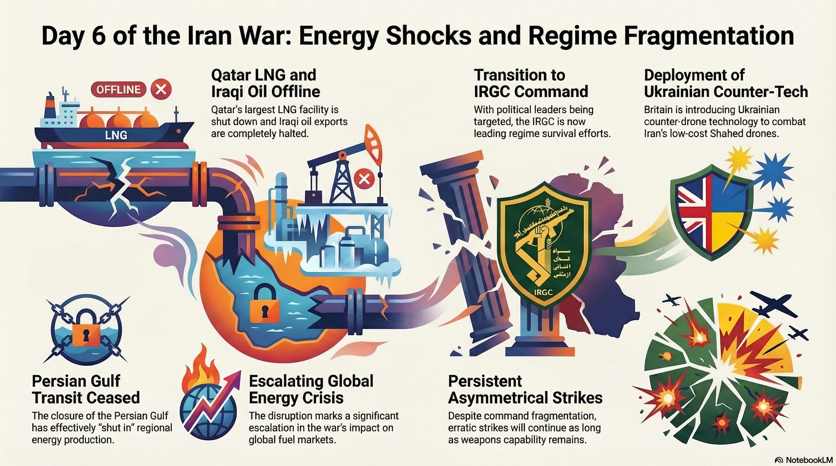 The Iran War Day 6 Intel Brief | Regime Collapse Imminent