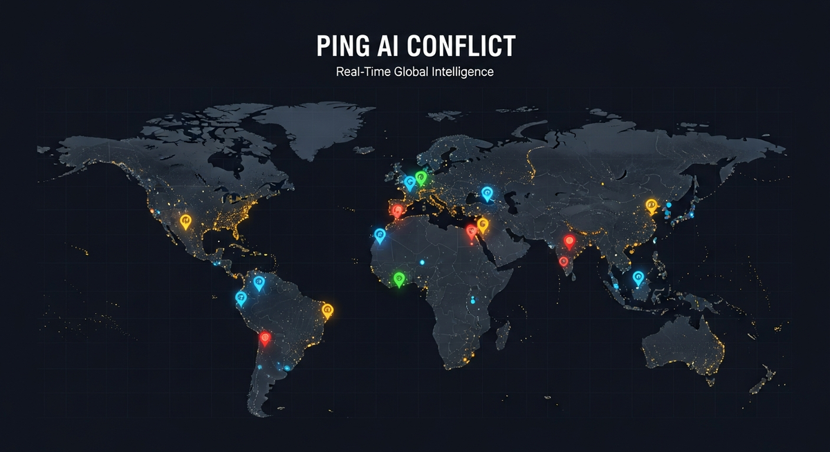 Conflict Tool - Real-Time Global Intelligence Dashboard